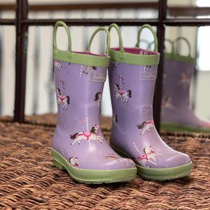 Toddler Girl Size 8 Hatley Rain Boots